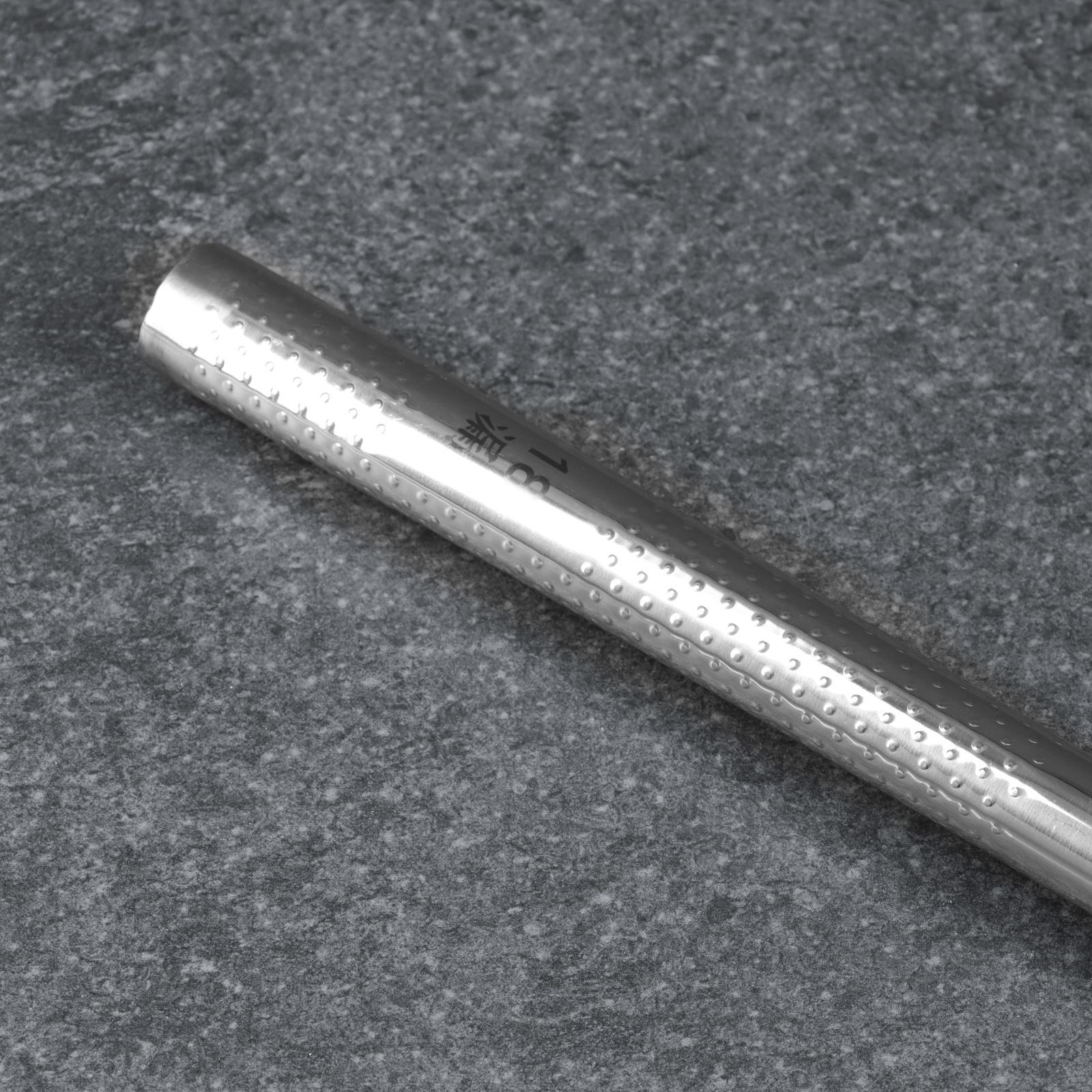 Шумовка для казана узбекская 58см, диаметр 17см, мет ручка