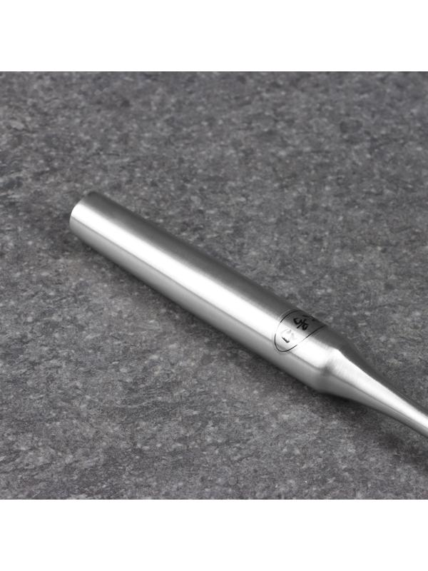 Шумовка для казана узбекская 47см, диаметр 11см, мет ручка