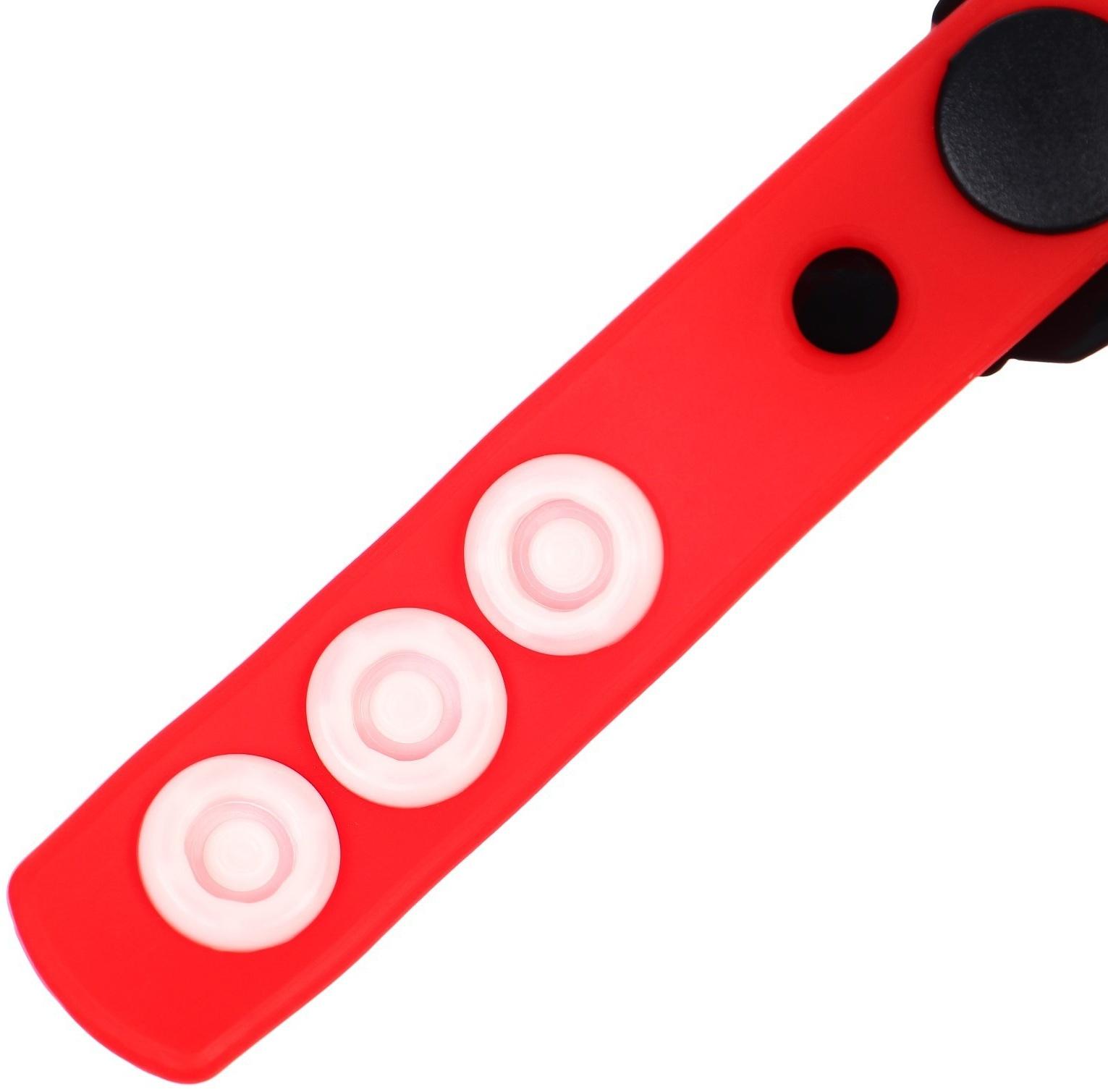 Браслет силиконовый со сменными джибитсами, 3 джибитса в комплекте, Мстители