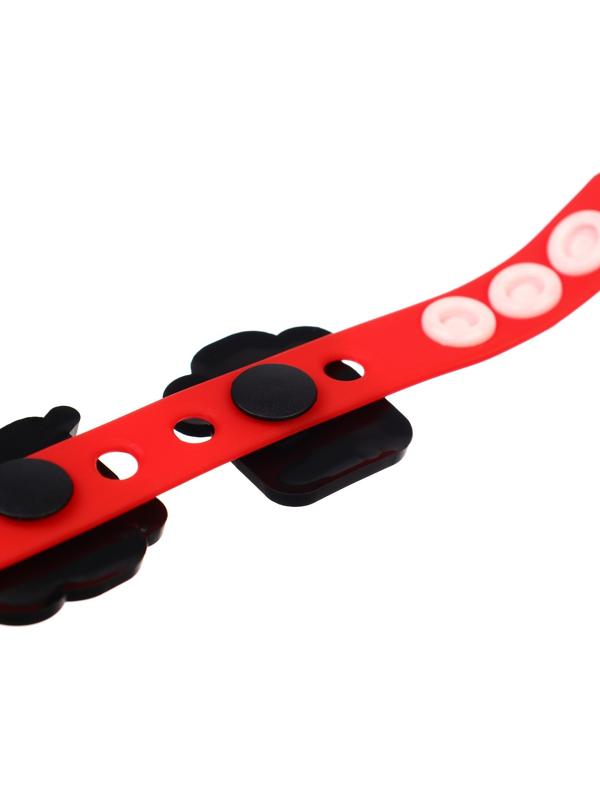 Браслет силиконовый со сменными джибитсами, 3 джибитса в комплекте, Мстители