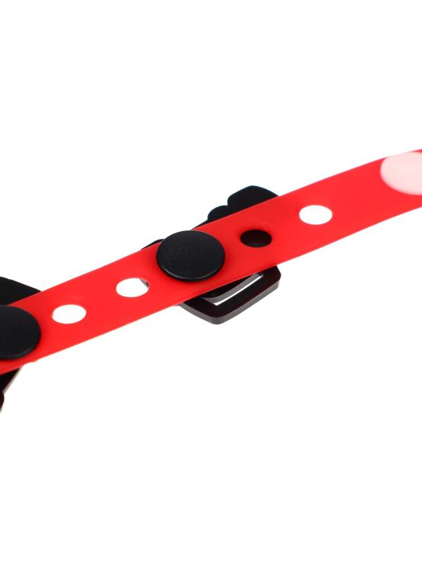 Браслет силиконовый со сменными джибитсами, 3 джибитса в комплекте, Тачки