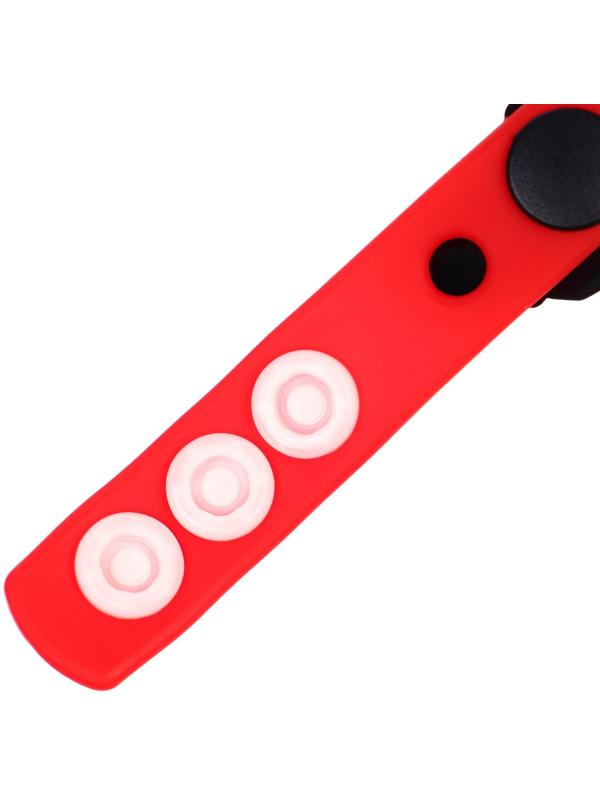 Браслет силиконовый со сменными джибитсами, 3 джибитса в комплекте, Тачки