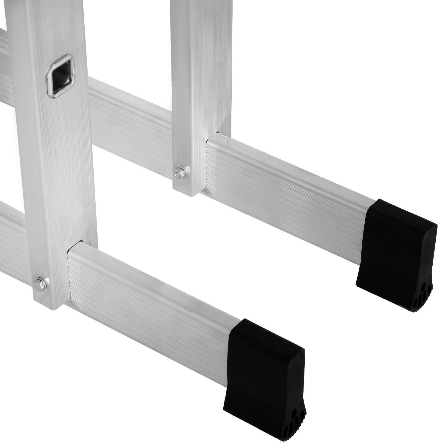 Лестница-трансформер ТУНДРА, алюминиевая, 5х4х4х5 ступени