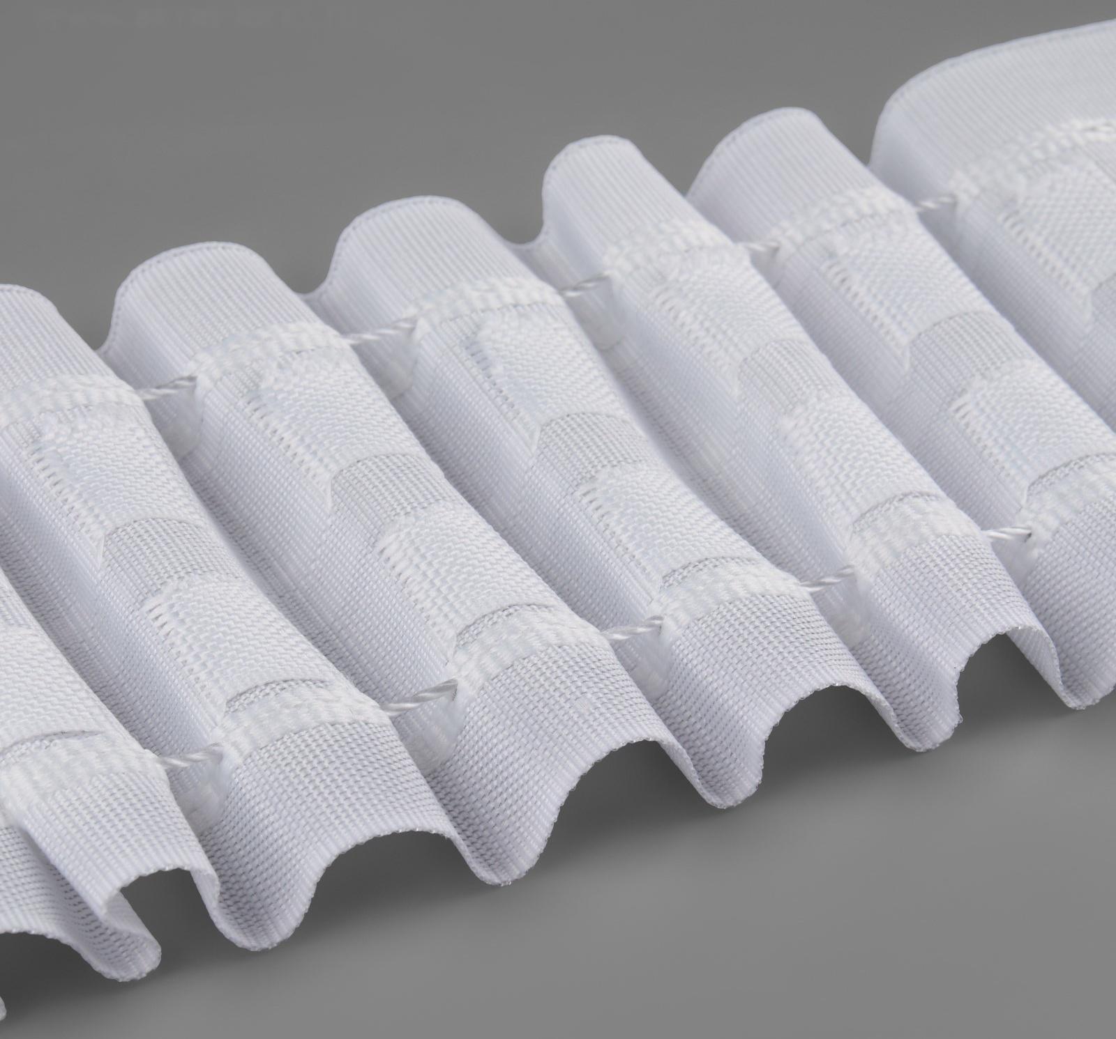 Шторная лента, матовая, 7 см, 30 ± 1 м, цвет белый