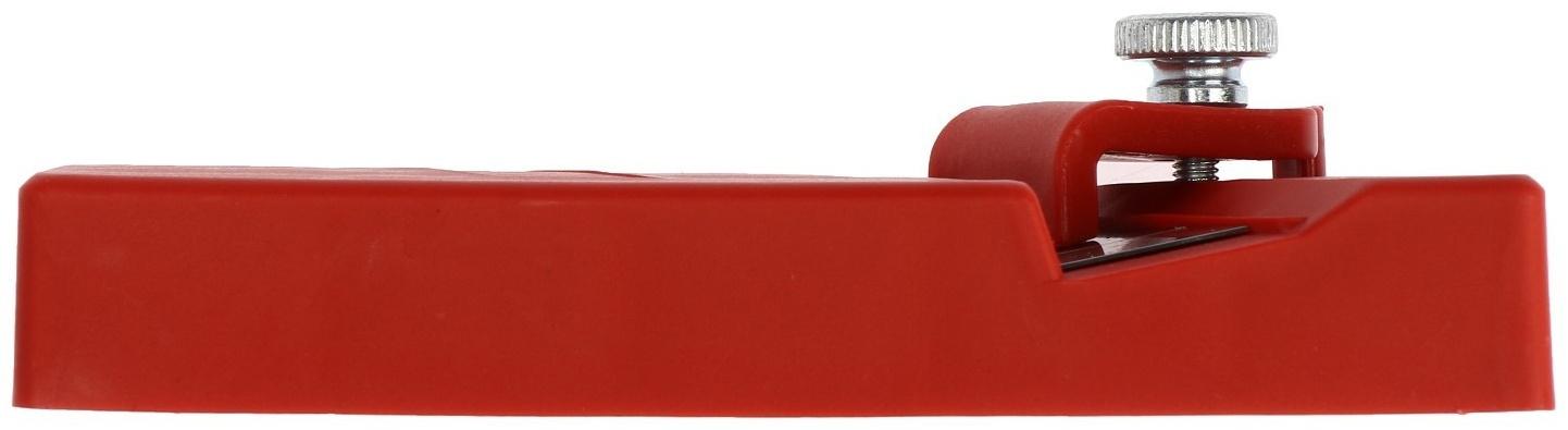 Нож ТУНДРА, для обрезки кромок, прямоугольная форма