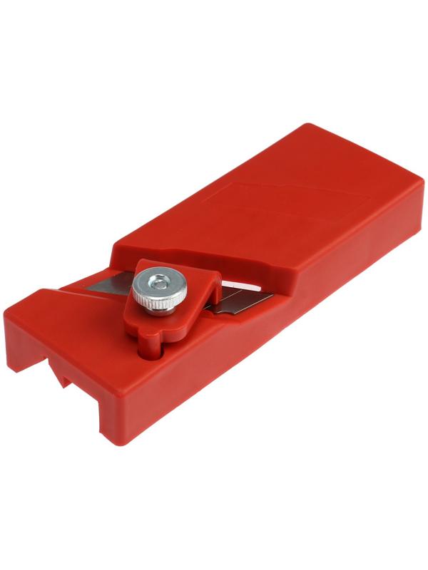 Нож ТУНДРА, для обрезки кромок, прямоугольная форма