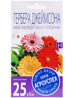 Семена цветов Гербера Джемсона мини 