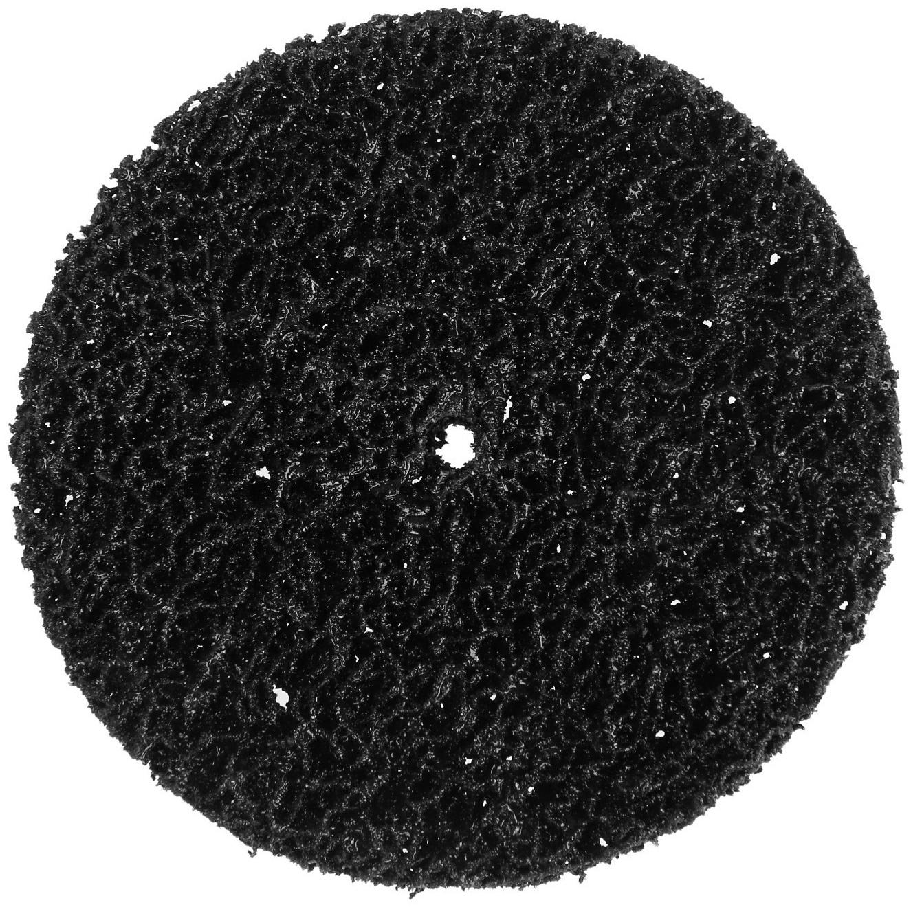 Круг коралловый по металлу ТУНДРА, для шлифовки и полировки, М8, 115 мм, с адаптером