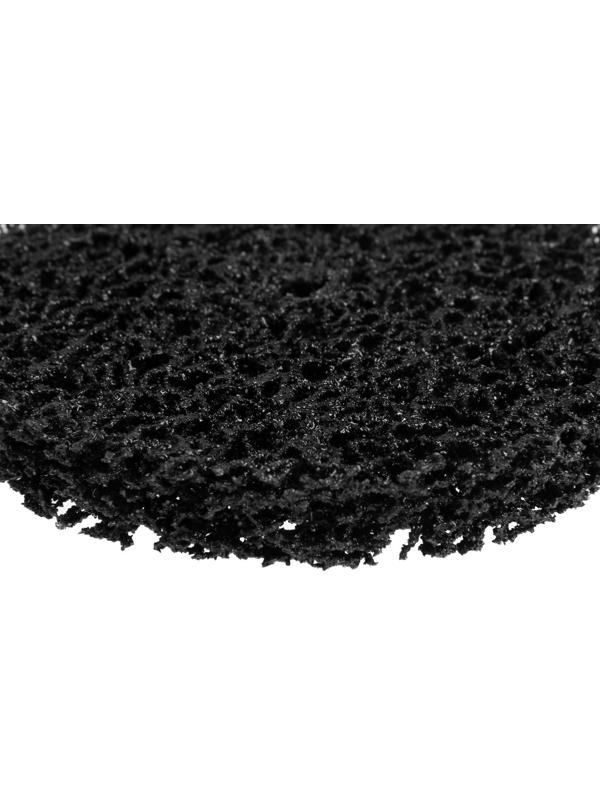 Круг коралловый по металлу ТУНДРА, для шлифовки и полировки, М8, 115 мм, с адаптером