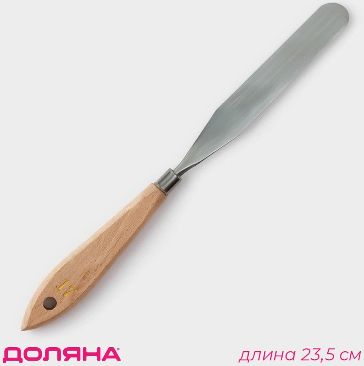 Лопатка кондитерская Доляна «Деко», 23,5 см