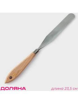 Лопатка кондитерская Доляна «Деко», 23,5 см