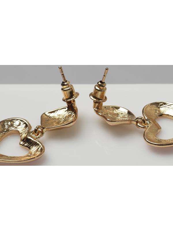 Серьги эмаль «Сердце