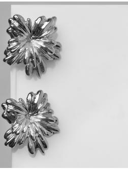 Серьги металл 