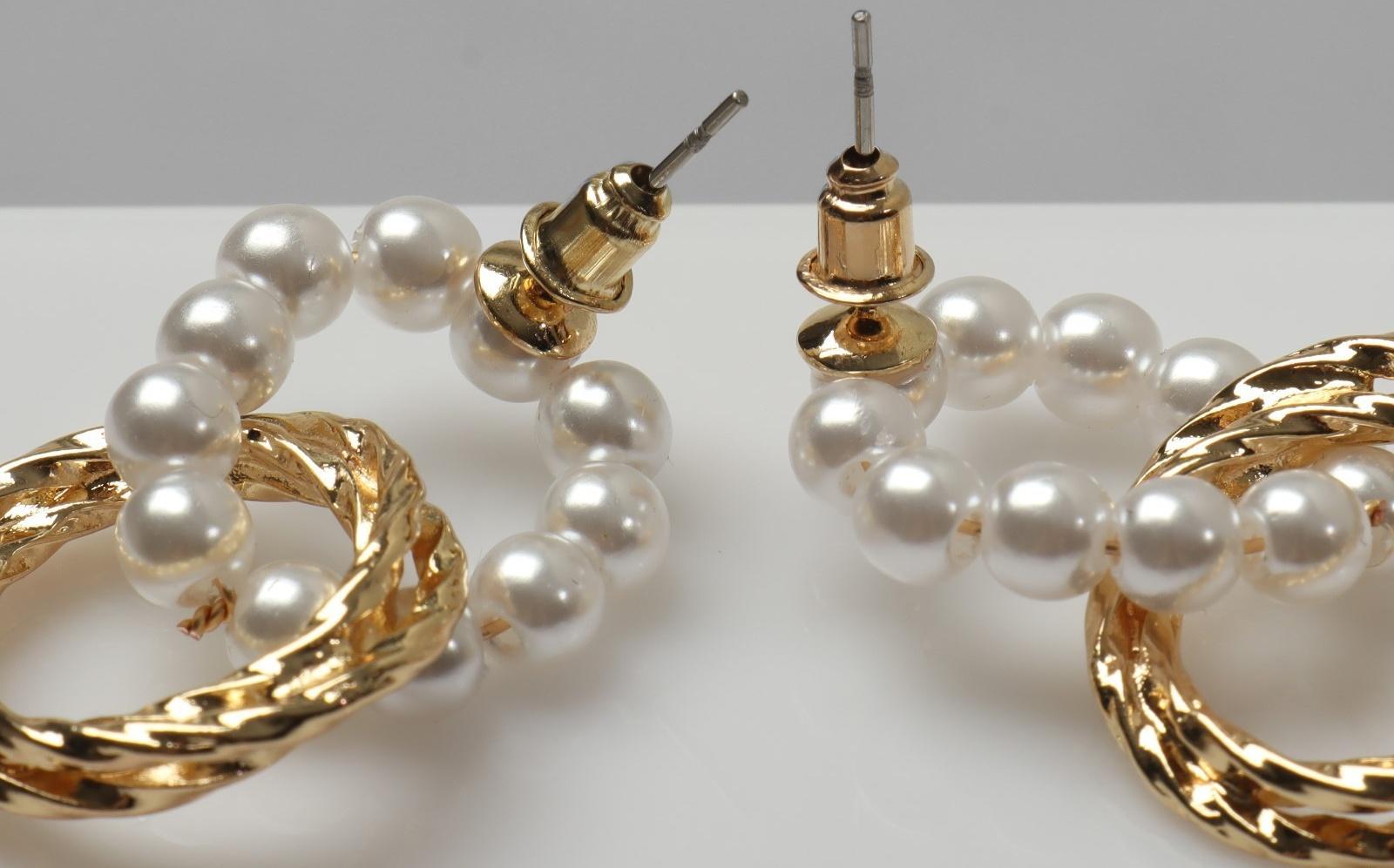 Серьги металл 