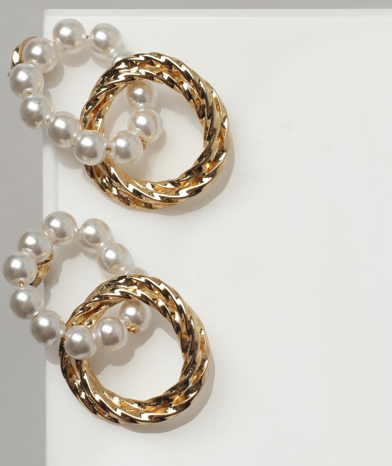 Серьги металл 