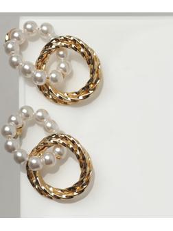 Серьги металл 