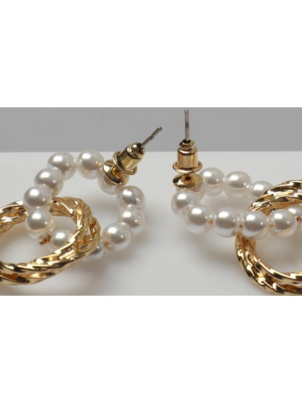 Серьги металл 