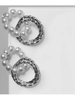 Серьги металл 