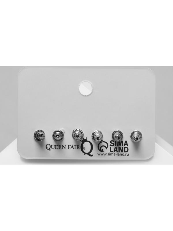 Пусеты 3 пары 