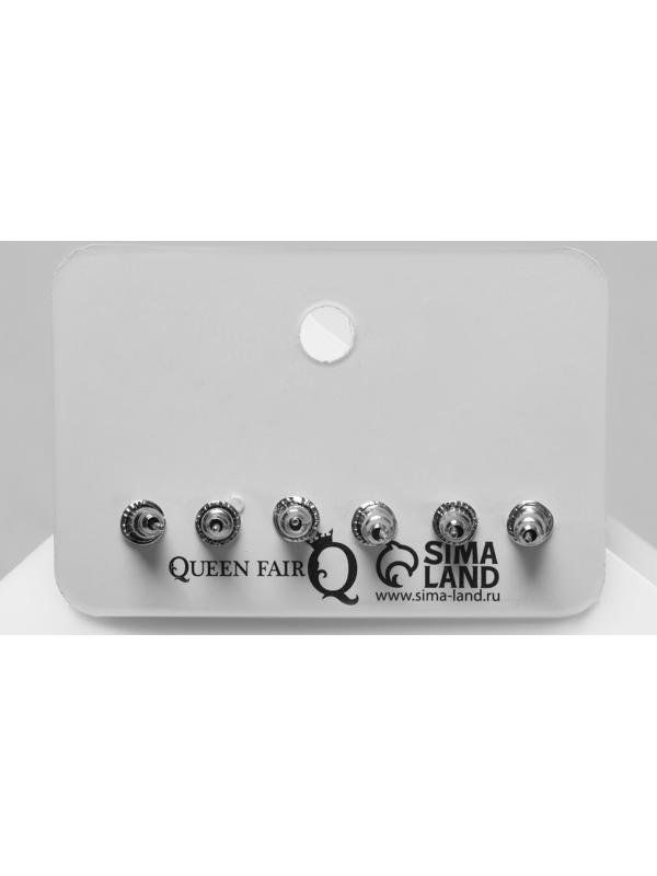 Пусеты 3 пары 