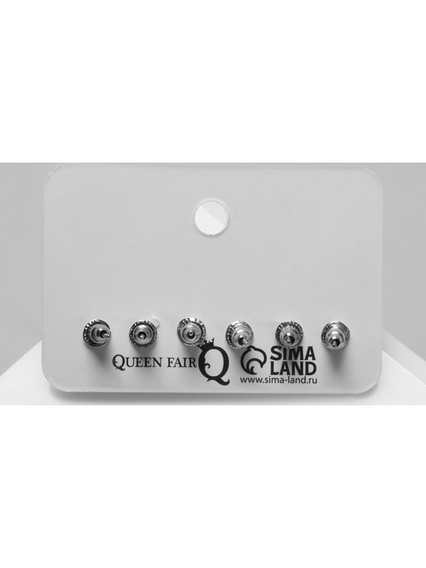 Пусеты 3 пары 