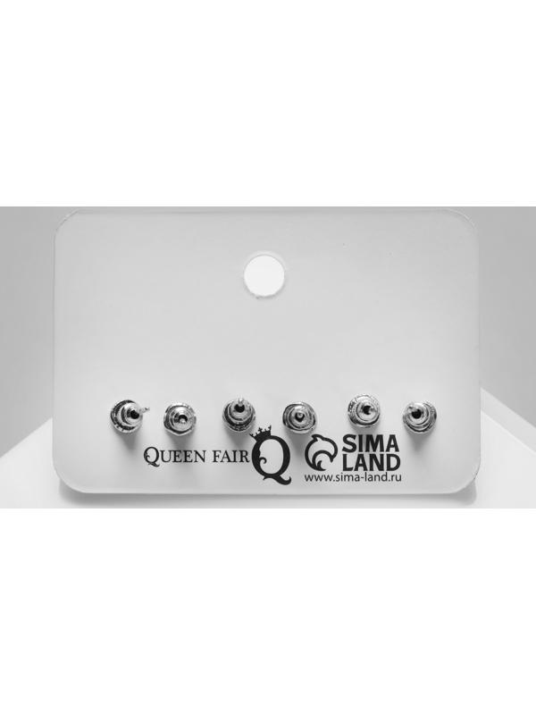 Пусеты 3 пары 