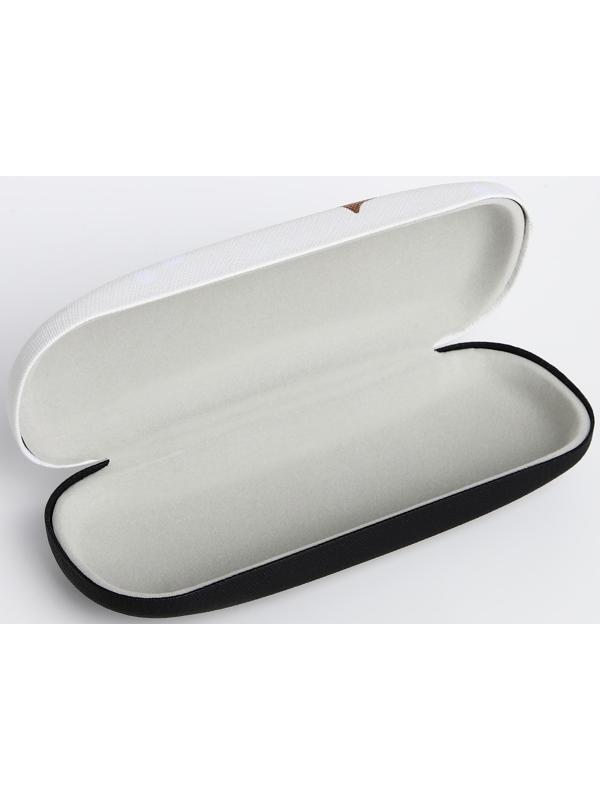 Футляр для очков, 16 х 4 х 6 см, хлопушка, цвет бежевый