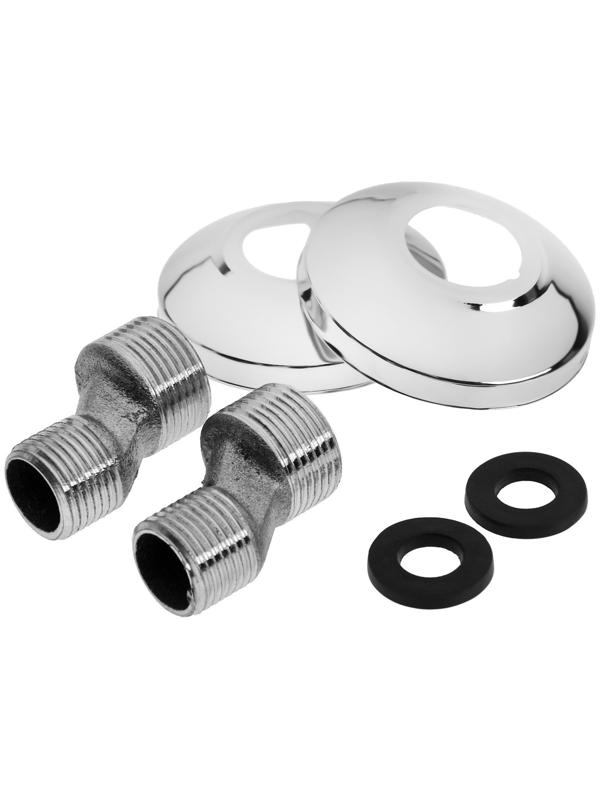 Смеситель для душа ZEIN Z2748, картридж 35 мм, с душевым набором, хром