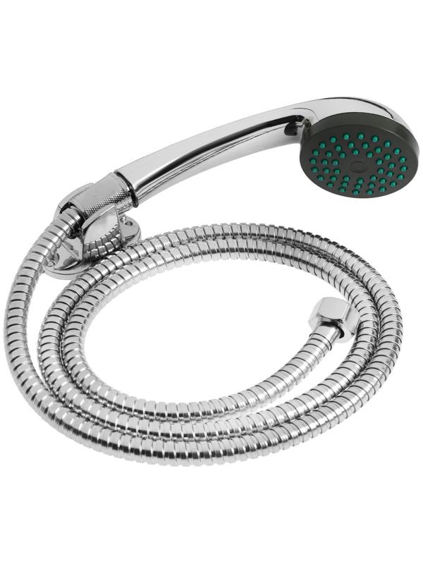 Смеситель для душа ZEIN Z2748, картридж 35 мм, с душевым набором, хром