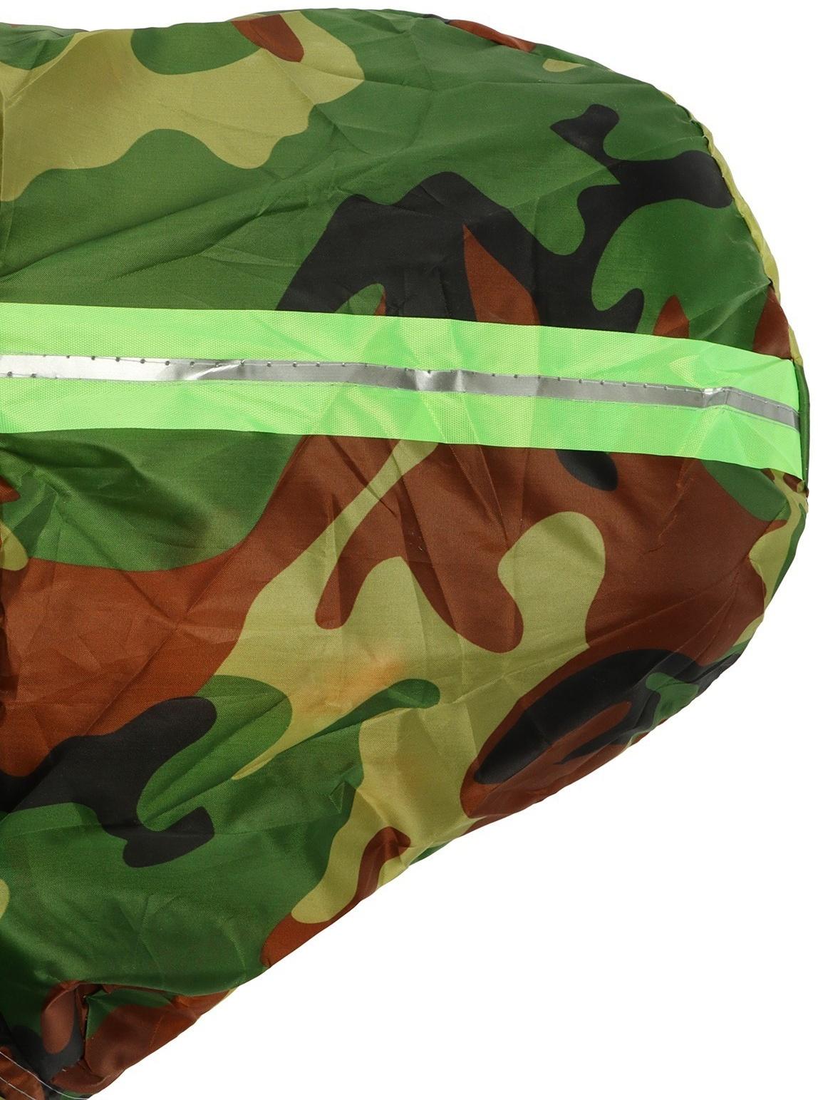 Тент автомобильный, водонепроницаемый, полиэстер, камуфляж хаки, размер L