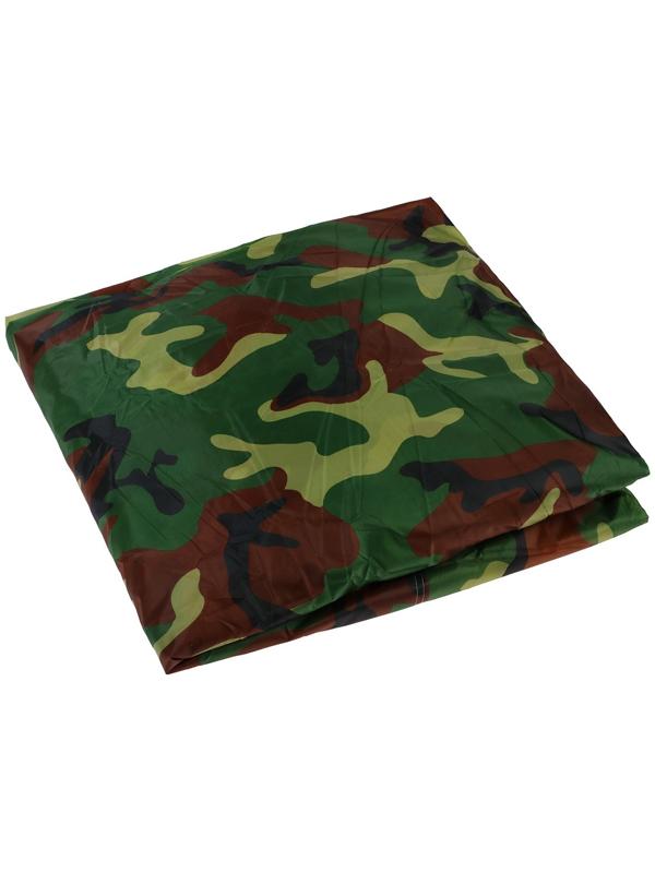 Тент автомобильный, водонепроницаемый, полиэстер, камуфляж хаки, размер L