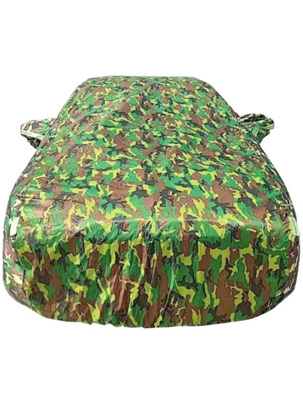 Тент автомобильный, водонепроницаемый, полиэстер, камуфляж хаки, размер XL