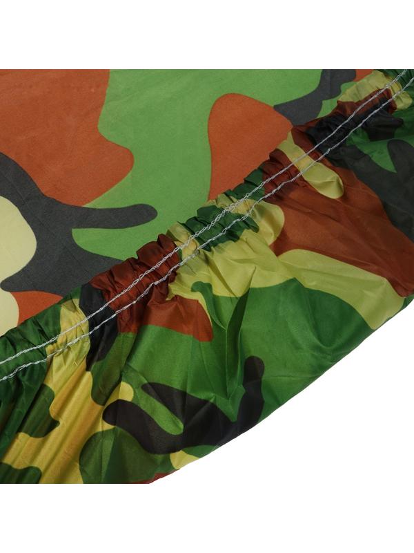 Тент автомобильный, водонепроницаемый, полиэстер, камуфляж хаки, размер XL