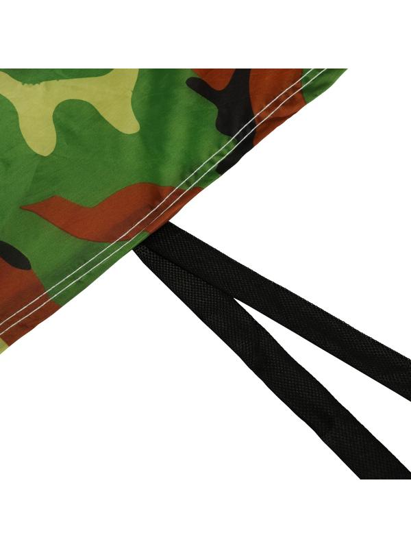 Тент автомобильный, водонепроницаемый, полиэстер, камуфляж хаки, размер XXL