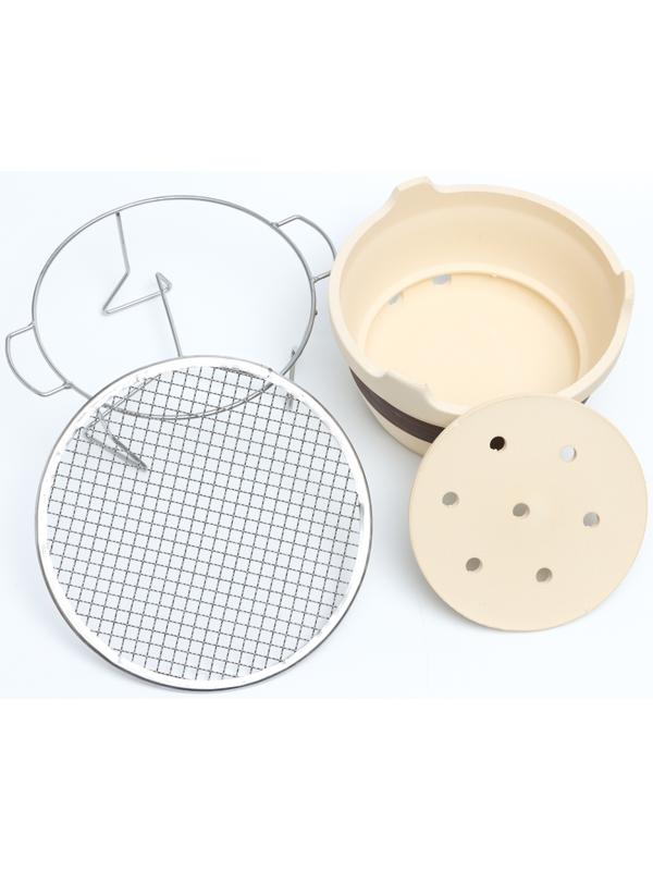 Тандыр настольный керамический, большой 24,5 х 17 см