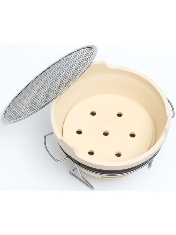 Тандыр настольный керамический, большой 24,5 х 17 см