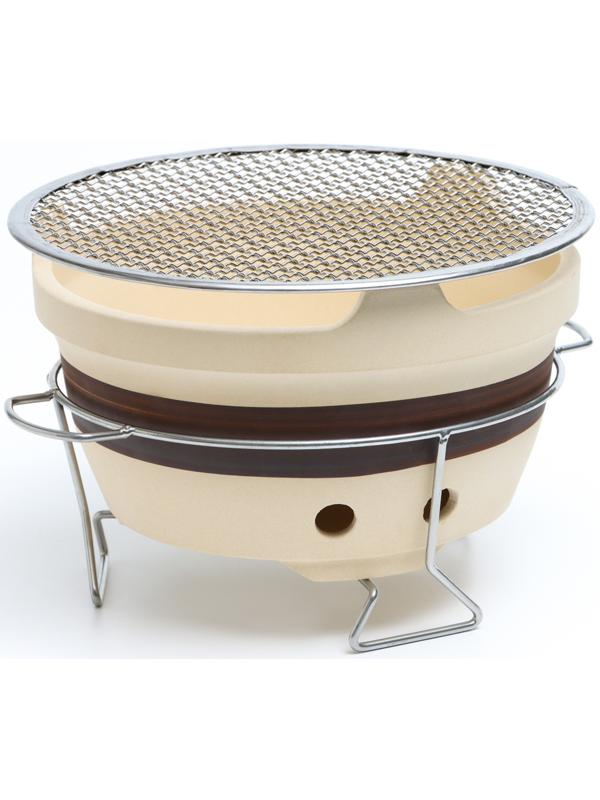 Тандыр настольный керамический, большой 24,5 х 17 см