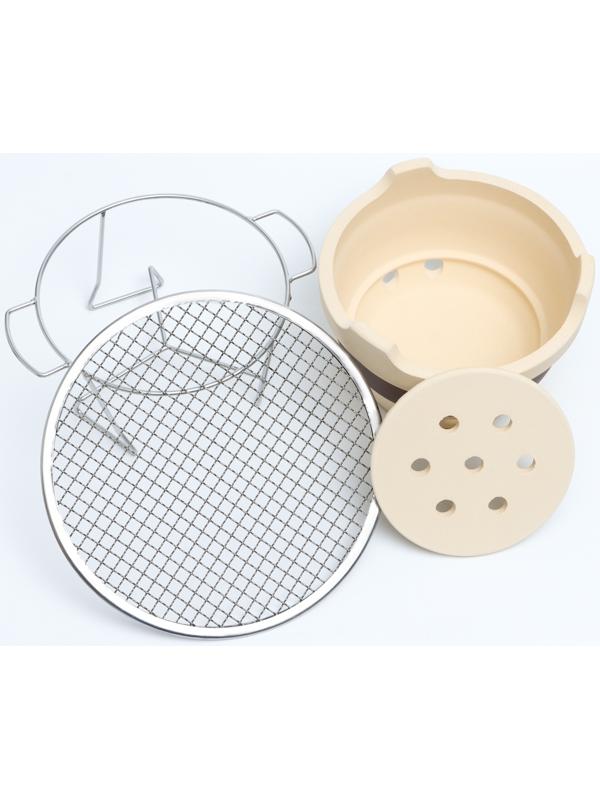 Тандыр настольный керамический, средний 21 х 16 см