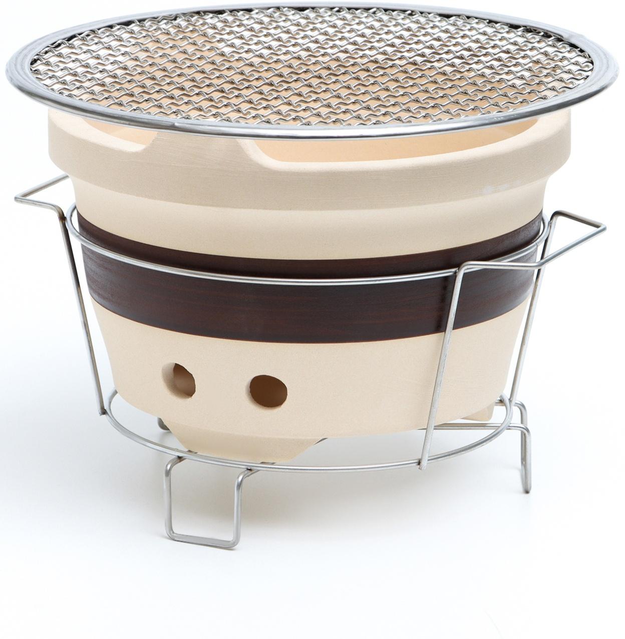 Тандыр настольный керамический, 18,5 х 15,5 см