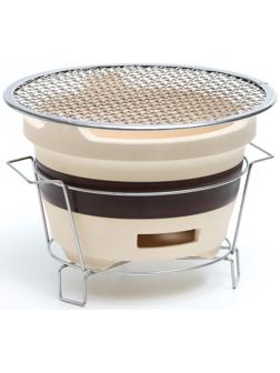 Тандыр настольный керамический, 18,5 х 15,5 см