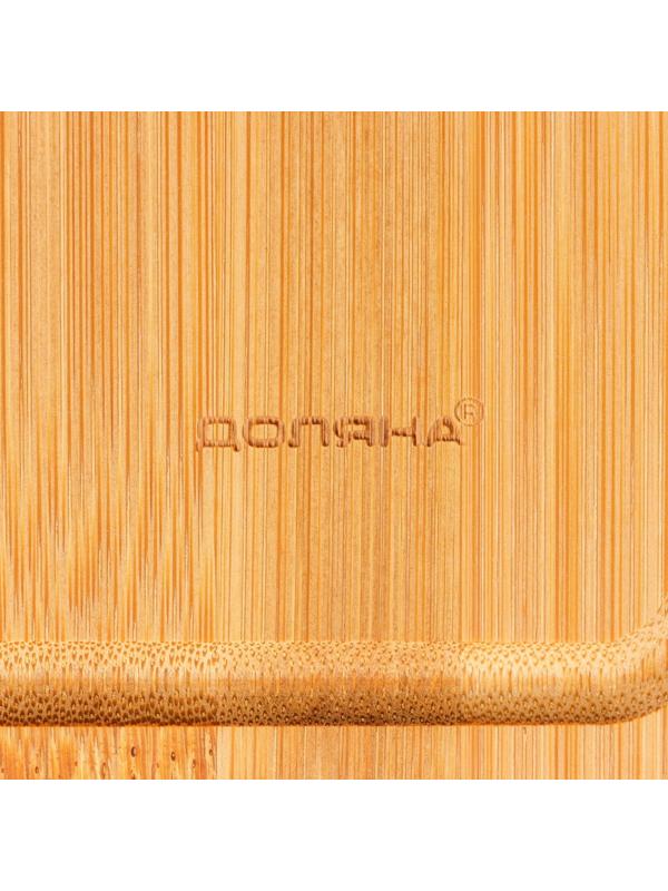 Доска разделочная Доляна «Идея», 35×25 см, бамбук