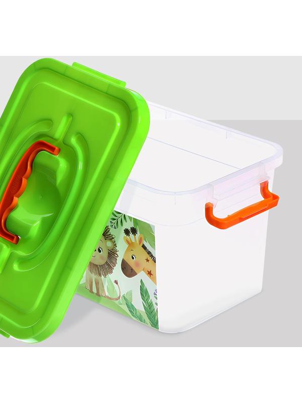 Ящик для хранения игрушек «Счастливое детство», 6,5 л