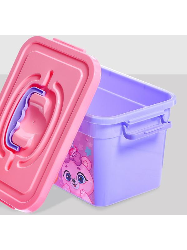 Ящик для хранения игрушек «Вместе поиграем», 6,5 л