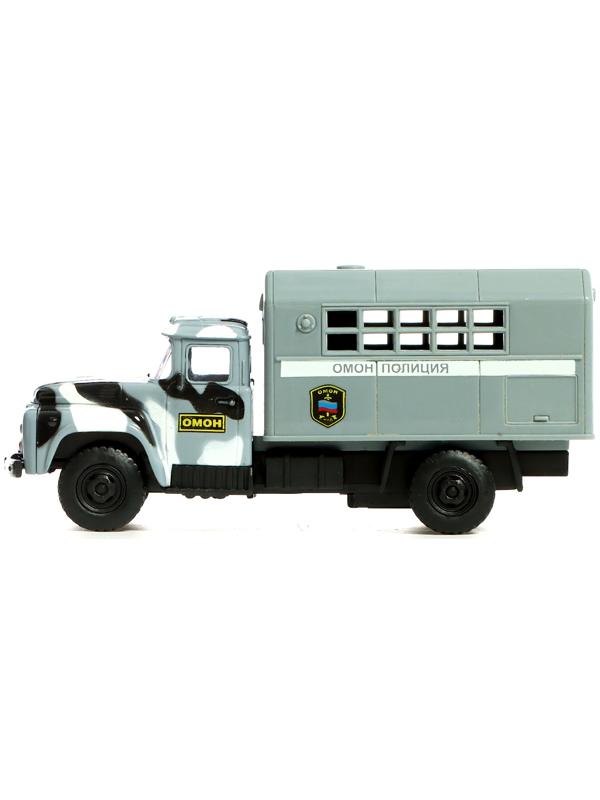 Грузовик металлический «ЗИЛ. ОМОН», 1:52, инерция