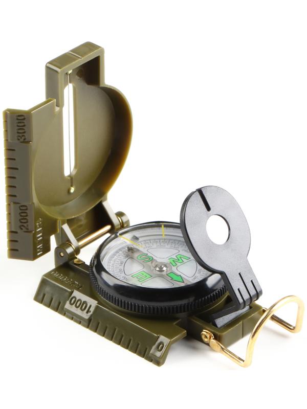 Компас тактический, корпус пластик