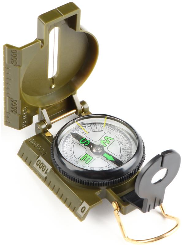Компас тактический, корпус пластик