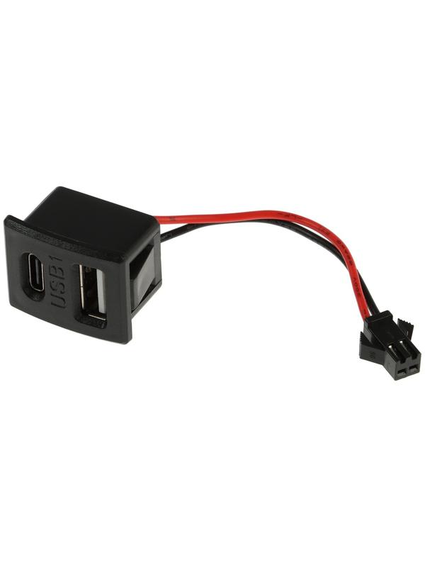 Провод USB, 2.1 А, 5 В, Type-C, провод 10 см