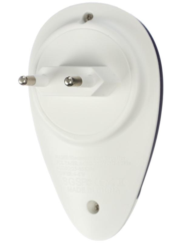 Отпугиватель насекомых и грызунов LRI-53, ультразвуковой, 100 м2, от сети, белый