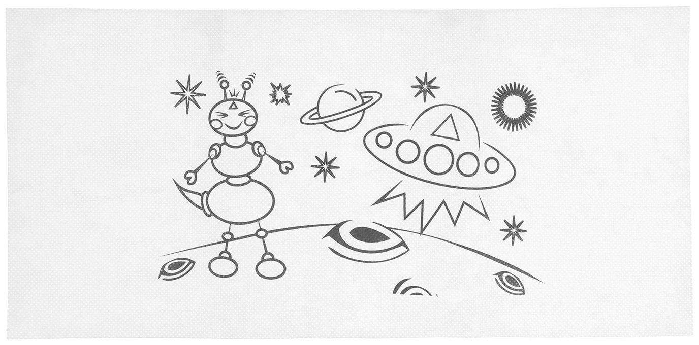 Комплект раскрасок для автомобильного столика, многоразовые, 42 х 20 см, 3 шт