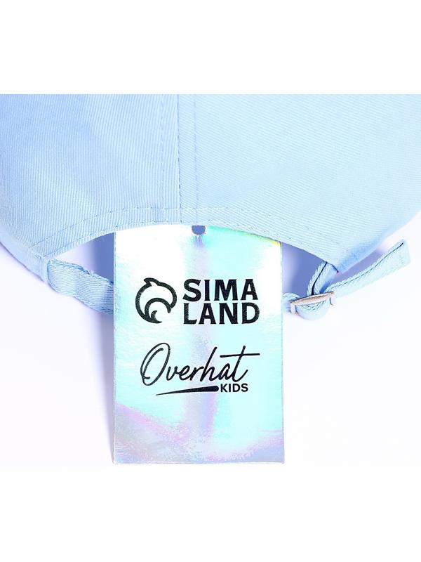 Кепка детская, цвет нежно - голубой рр 54см